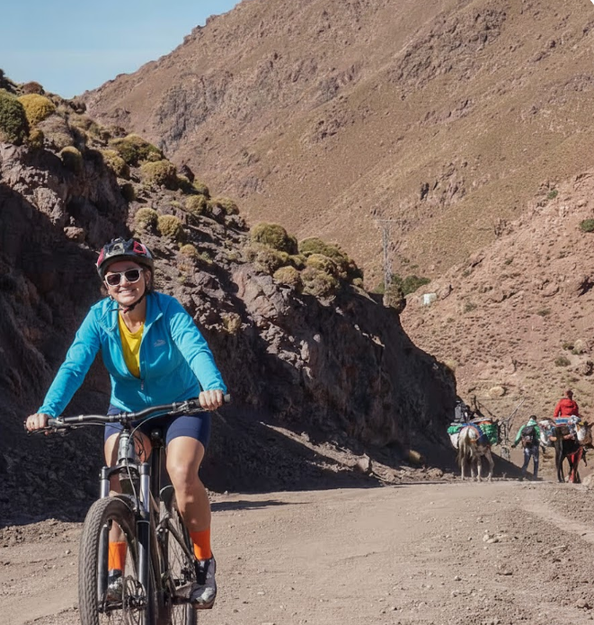 marrakech souk market rug craft street in morocco